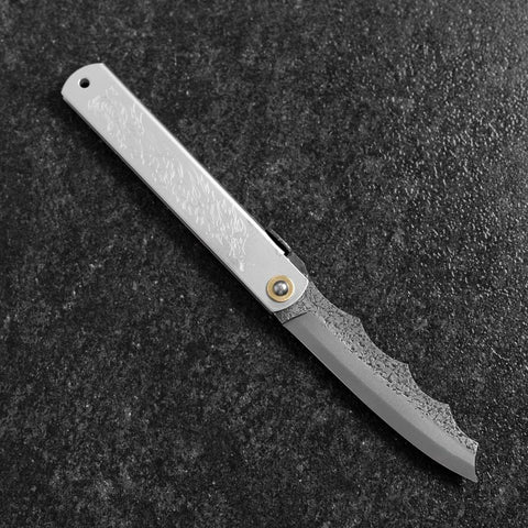 Ryubu-Drache Higonokami Aogami 120mm-[Musashi]-[Japan-Küchenmesser]