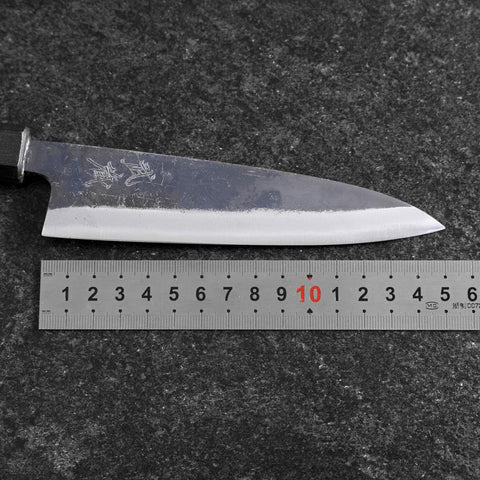 Sabaki Stainless Clad Blue Super Kurouchi Blue Urushi Handle 150mm (5.9”)-[Musashi]-[Japanese-Kitchen-Knives]