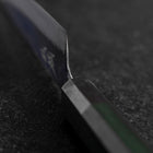 Sabaki Stainless Clad Blue Super Kurouchi Green Urushi Handle 150mm (5.9”)-[Musashi]-[Japanese-Kitchen-Knives]