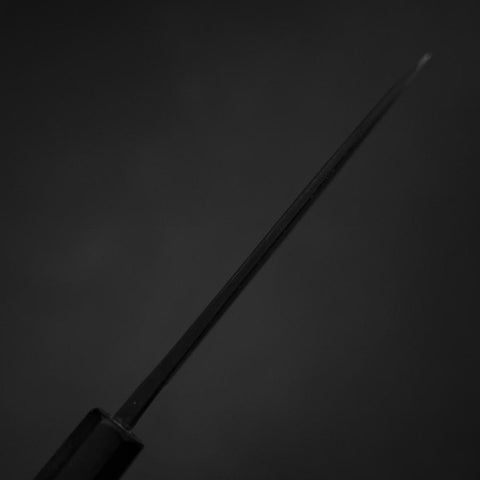 Sabaki White Steel #2 Kurouchi Büffelhorn und Magnolienholz Griff 140mm-[Musashi]-[Japan-Küchenmesser]