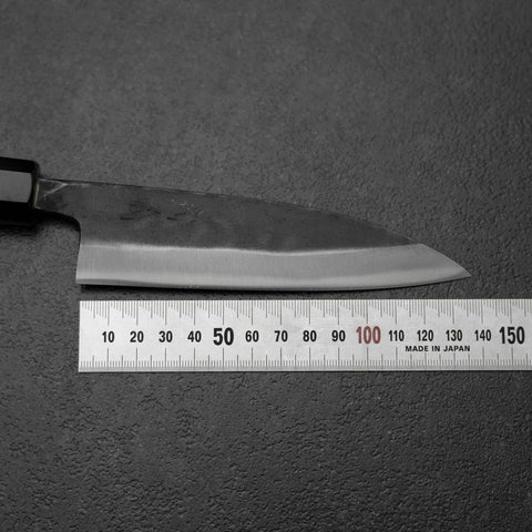Sabaki White Steel #2 Kurouchi Büffelhorn und Magnolienholz Griff 140mm-[Musashi]-[Japan-Küchenmesser]