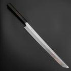 Sakimaru Takohiki Blue Steel #2 Kasumi Büffelhorn und Ebenholz Griff 300mm-[Musashi]-[Japan-Küchenmesser]