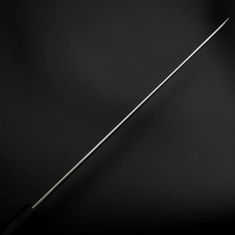Sakimaru Takohiki Blue Steel #2 Kasumi Büffelhorn und Ebenholz Griff 320mm-[Musashi]-[Japan-Küchenmesser]