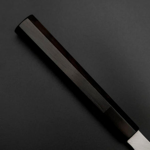Sakimaru Takohiki Blue Steel #2 Kasumi Büffelhorn und Ebenholz Griff 320mm-[Musashi]-[Japan-Küchenmesser]