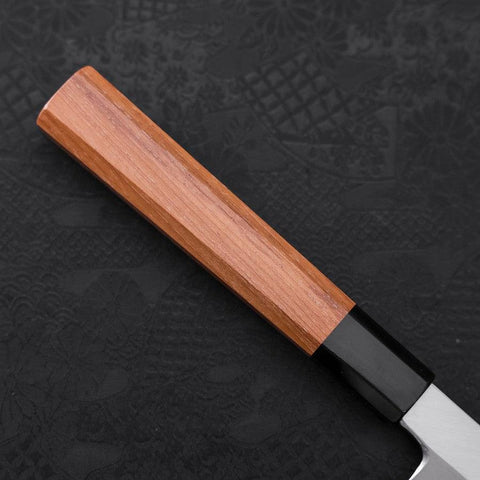 Sakimaru Takohiki Blue Steel #2 Kasumi Büffelhorn und Teakholz Griff 330mm-[Musashi]-[Japan-Küchenmesser]