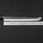 Sakimaru Takohiki Blue Steel #2 Kurouchi Buffalo Wenge Handle 270mm (10.6”)-[Musashi]-[Japanese-Kitchen-Knives]