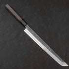 Sakimaru Takohiki Blue Steel #2 Kurouchi Buffalo Wenge Handle 270mm (10.6”)-[Musashi]-[Japanese-Kitchen-Knives]
