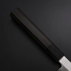 Sakimaru Takohiki Silver Steel #3 Kasumi Büffelhorn und Ebenholz Griff 300mm-[Musashi]-[Japan-Küchenmesser]