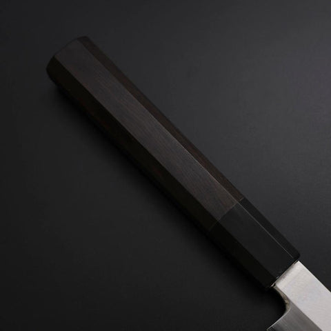 Sakimaru Takohiki Silver Steel #3 Kasumi Büffelhorn und Ebenholz Griff 300mm-[Musashi]-[Japan-Küchenmesser]
