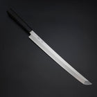 Sakimaru Takohiki Silver Steel #3 Kasumi Büffelhorn und Ebenholz Griff 300mm-[Musashi]-[Japan-Küchenmesser]