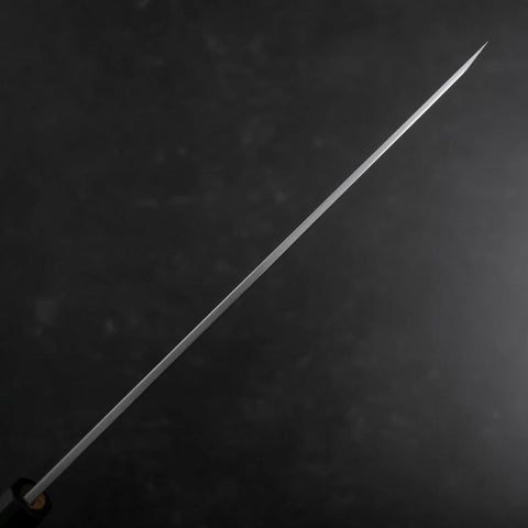 Sakimaru Takohiki White Steel #2 Kasumi Buffalo Teak Handle 270mm (10.6”)-[Musashi]-[Japan-Küchenmesser]