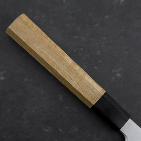 Sakimaru Takohiki White Steel #2 Kasumi Büffelhorn und Teak Griff 270mm-[Musashi]-[Japan-Küchenmesser]