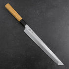 Sakimaru Takohiki White Steel #2 Kasumi Büffelhorn und Teak Griff 270mm-[Musashi]-[Japan-Küchenmesser]