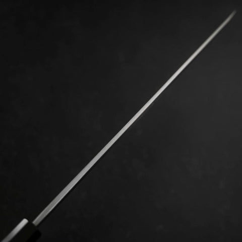 Sakimaru Takohiki White steel #2 Kasumi Büffelhorn und Teak Griff 300mm-[Musashi]-[Japan-Küchenmesser]
