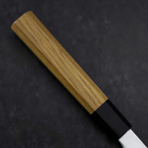 Sakimaru Takohiki White steel #2 Kasumi Büffelhorn und Teak Griff 300mm-[Musashi]-[Japan-Küchenmesser]