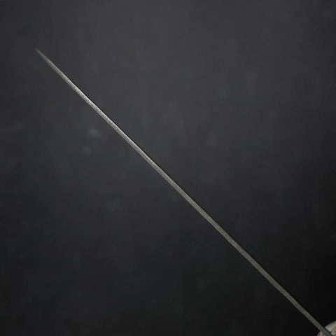 Santoku 440C Nashiji Damast Weiß-Blauer Ozeanplastik Griff 165mm-[Musashi]-[Japan-Küchenmesser]