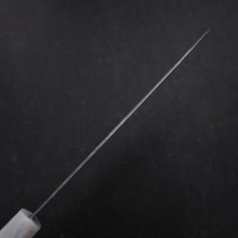 Santoku 440C Nashiji Damast Weiß-Schwarzer Ozeanplastik Griff mit Blattgold 165mm-[Musashi]-[Japan-Küchenmesser]