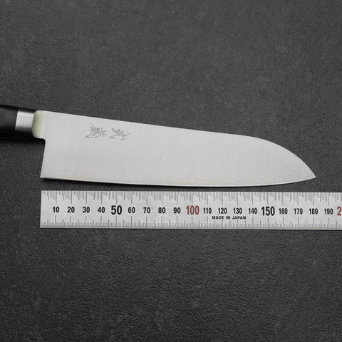 Santoku 440C Poliert Westlicher Griff 180mm-[Musashi]-[Japan-Küchenmesser]