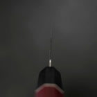 Santoku AUS-10 Damascus Red Cherry Handle 170mm-[Musashi]-[Japan-Küchenmesser]
