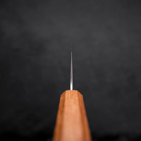 Santoku AUS-10 Nashiji Damast Yaki Urushi Griff 165mm-[Musashi]-[Japan-Küchenmesser]