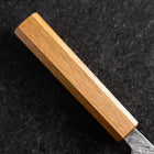 Santoku AUS-10 Nawame Damast Eichenholz Griff 165mm-[Musashi]-[Japan-Küchenmesser]