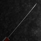 Santoku AUS-10 Nawame Damast Lila Urushi Griff 165mm-[Musashi]-[Japan-Küchenmesser]