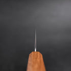 Santoku AUS-10 Poliert Eichenholz Griff 180mm-[Musashi]-[Japan-Küchenmesser]
