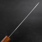 Santoku AUS-10 Poliert Eichenholz Griff 180mm-[Musashi]-[Japan-Küchenmesser]