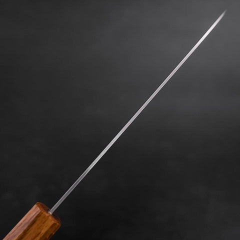 Santoku AUS-10 Poliert Eichenholz Griff 180mm-[Musashi]-[Japan-Küchenmesser]