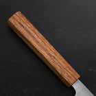 Santoku AUS-10 Poliert Eichenholz Griff 180mm-[Musashi]-[Japan-Küchenmesser]