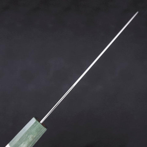 Santoku AUS-10 Poliert Grüner Ahornholz Griff 180mm-[Musashi]-[Japan-Küchenmesser]