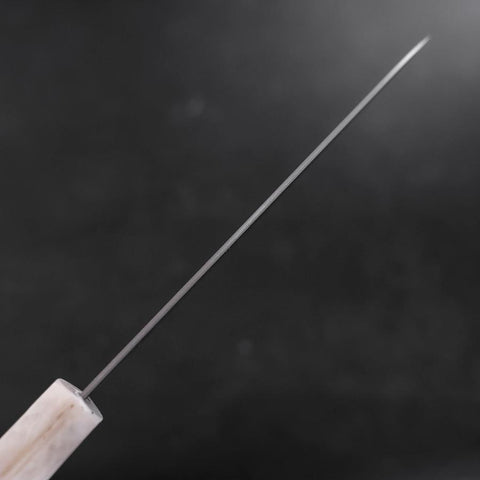 Santoku AUS-10 Poliert Schwarz-Weißer Ozeanplastik Griff 165mm-[Musashi]-[Japan-Küchenmesser]