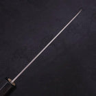 Santoku AUS-10 Wellen-Nickel Damast Büffelhorn und Magnolienholz Griff 165mm-[Musashi]-[Japan-Küchenmesser]