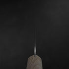 Santoku AUS-6 Tsuchime Westlicher Griff 180mm-[Musashi]-[Japan-Küchenmesser]