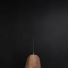 Santoku AUS-8 Nashiji Olivenholz Griff 170mm-[Musashi]-[Japan-Küchenmesser]