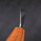 Santoku AUS-8 Poliert Eichenholz Griff 165mm-[Musashi]-[Japan-Küchenmesser]