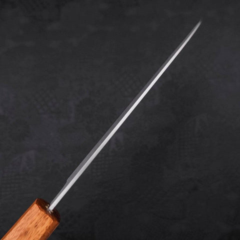 Santoku AUS-8 Poliert Eichenholz Griff 165mm-[Musashi]-[Japan-Küchenmesser]