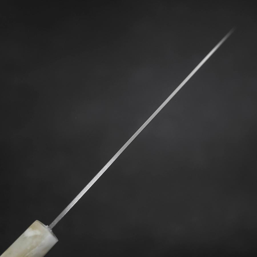 Santoku AUS-8 Poliert Weißer Ozeanplastik Griff 165mm-[Musashi]-[Japan-Küchenmesser]