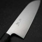 Santoku AUS-8 Polished Ocean Black Handle 165mm (6.5”)-[Musashi]-[Japan-Küchenmesser]