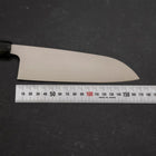 Santoku AUS-8 Polished Ocean Black Handle 165mm (6.5”)-[Musashi]-[Japan-Küchenmesser]