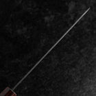 Santoku AUS-8 Tsuchime Mahagoni Griff 180mm-[Musashi]-[Japan-Küchenmesser]