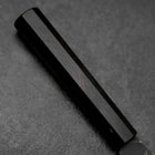 Santoku Blue Steel #2 Kurouchi Chokin Kranich Büffelhorn und Ebenholz Griff 165mm-[Musashi]-[Japan-Küchenmesser]