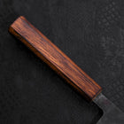 Santoku Blue Steel #2 Kurouchi Sumi Urushi Griff 165mm-[Musashi]-[Japan-Küchenmesser]