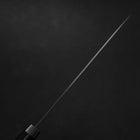 Santoku Blue Steel #2 Stainless Clad Western Handle 165mm-[Musashi]-[Japanese-Kitchen-Knives]