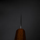 Santoku Blue Super Poliert Yaki Urushi Griff 165mm-[Musashi]-[Japan-Küchenmesser]