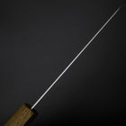 Santoku Blue Super Poliert Yaki Urushi Griff 165mm-[Musashi]-[Japan-Küchenmesser]