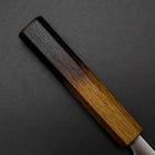 Santoku Blue Super Poliert Yaki Urushi Griff 165mm-[Musashi]-[Japan-Küchenmesser]