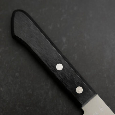 Santoku Blue steel #2 Poliert Westlicher Griff 165mm-[Musashi]-[Japan-Küchenmesser]
