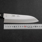 Santoku Blue steel #2 Poliert Westlicher Griff 165mm-[Musashi]-[Japan-Küchenmesser]
