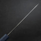 Santoku Chromax Poliert Urushi Griff in Blau 170mm-[Musashi]-[Japan-Küchenmesser]